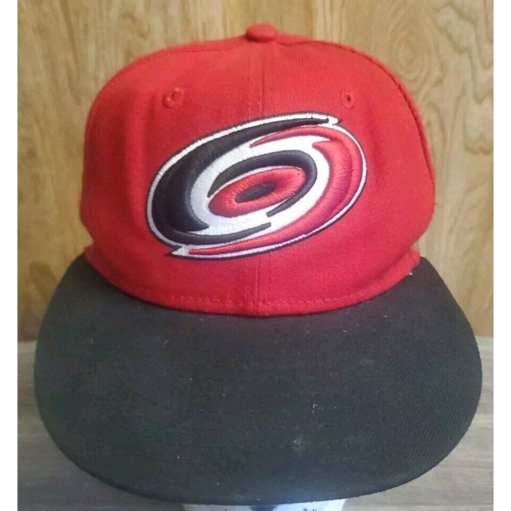 Carolina Hurricanes NHL New Era Fitted Hat 59FIFTY Size 6‎ 7/8